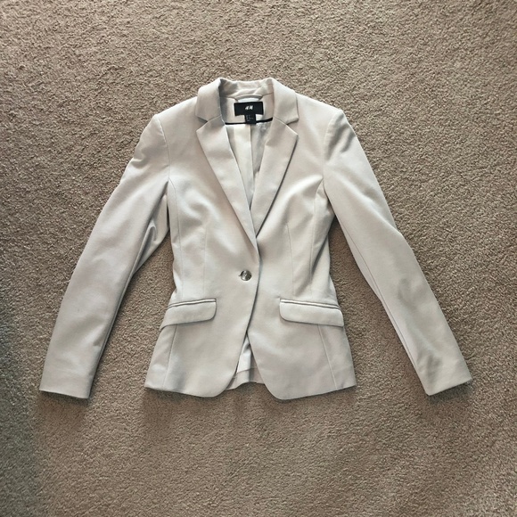 H&M Jackets & Blazers - Cream Blazer from H&M size 2